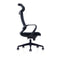 KH-193A 行政座椅(網背)  中背辦公椅 網背設計 連固定扶手
