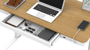 W-KT118WB 多合一站立電動升降桌 (核桃棕木桌面+黑色框架)