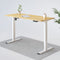 KT-119 Single motor two-section electric lift table (white table frame) (optional size and color)