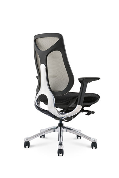 KIMOVE-B 職員座椅 透氣網布  舒適扶手設計