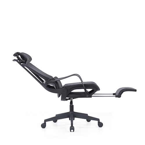KH-369A-QW-KT 網布辦公椅連扶手  健康行政椅