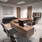 EMD1400 Wood Veneer Executive Desk