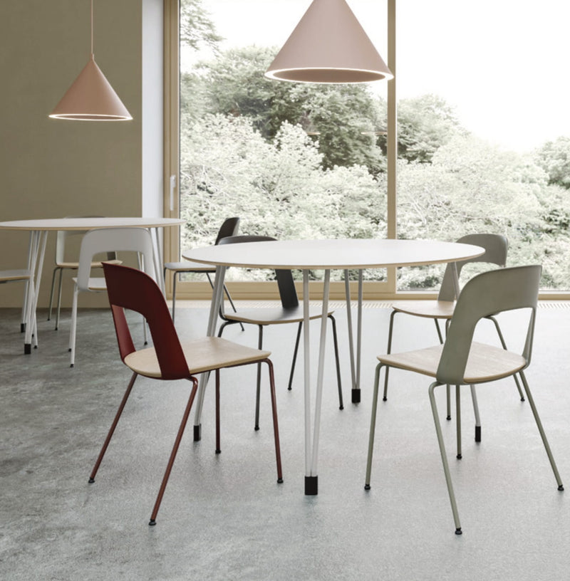 HF61- Conference stackable chair 疊椅 - KLT Furniture