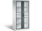 <tc>WC8 Iron Frame Glass Double Door Cabinet (for upper floor)</tc>