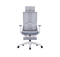 K303-002A 人體工程學的高靠背辦公椅 高背油壓椅   布絨 / 仿皮 黑色真皮