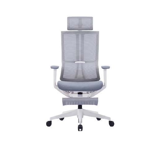 K303-002A 人體工程學的高靠背辦公椅 高背油壓椅   布絨 / 仿皮 黑色真皮